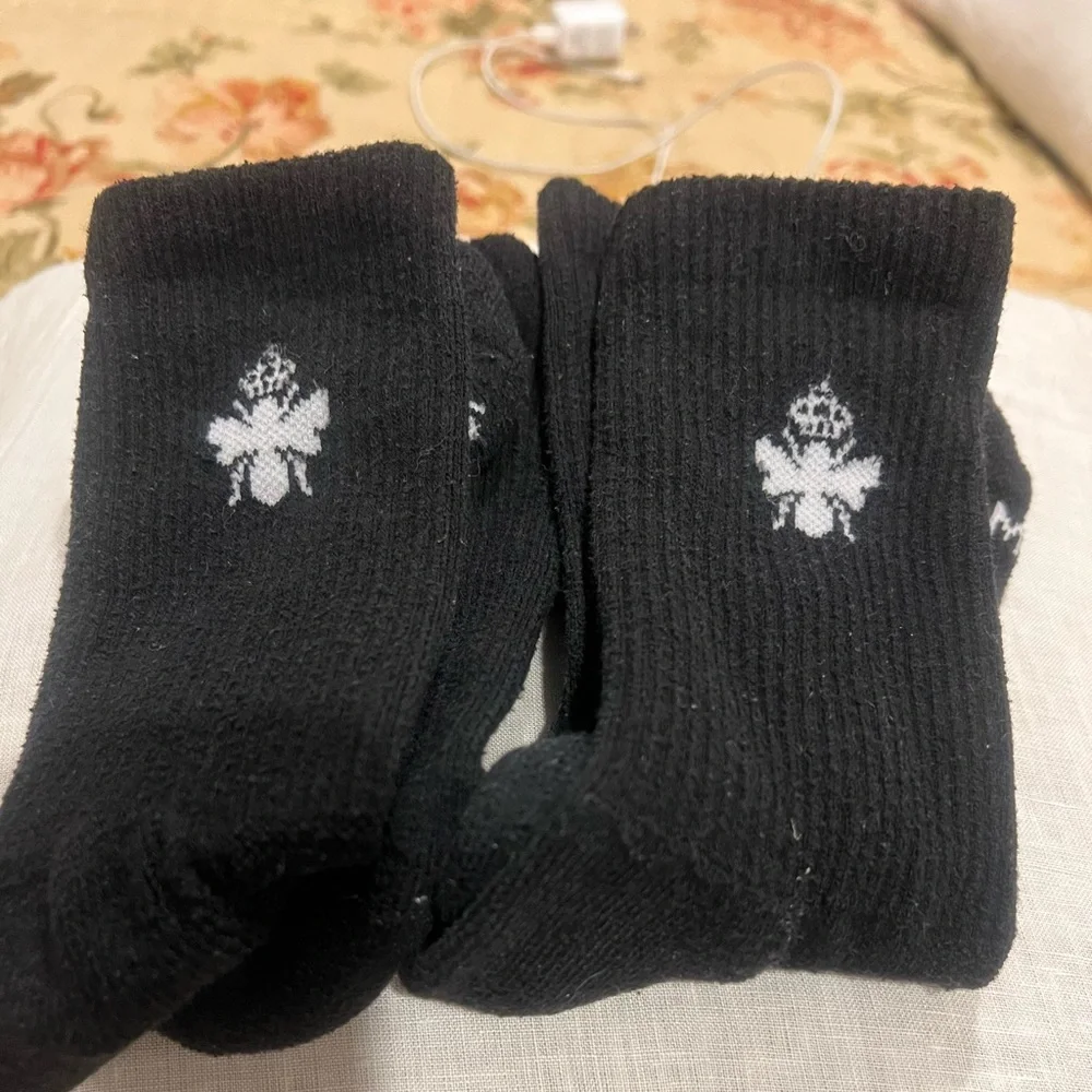 Bombas Black Crew Socks